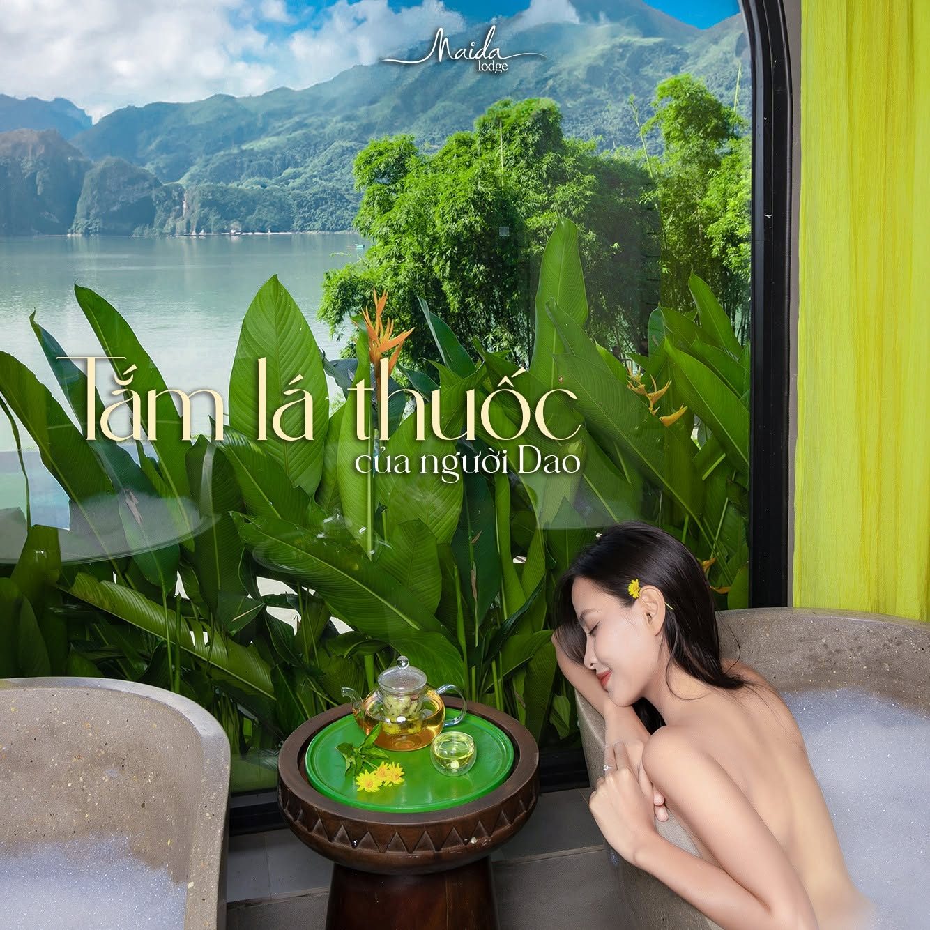Tắm lá thuốc người Dao